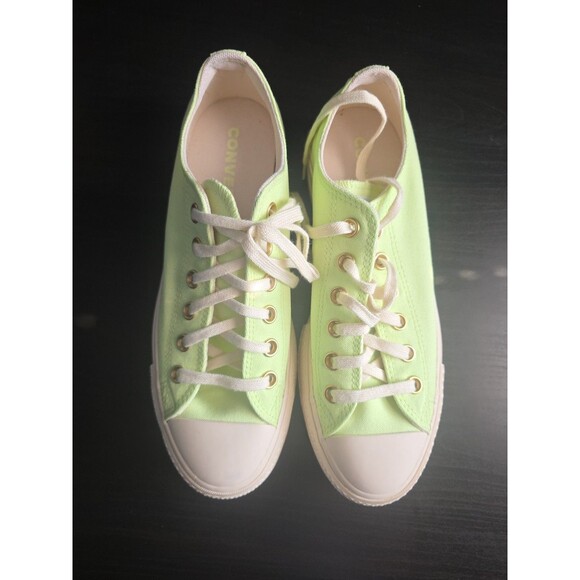 NEW Converse Chuck Taylor All Star Lift Citron Womens Size 8.5 A09913F - Picture 1 of 9